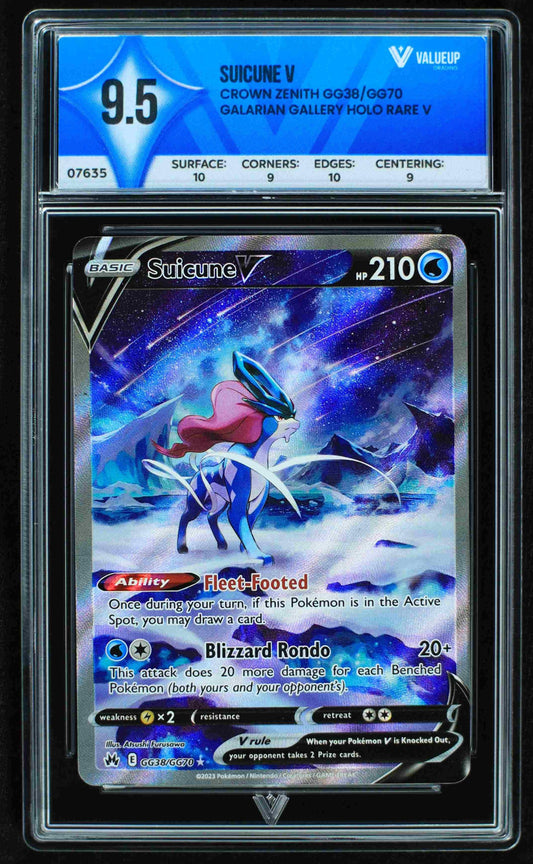 Grading Card Suicune V
