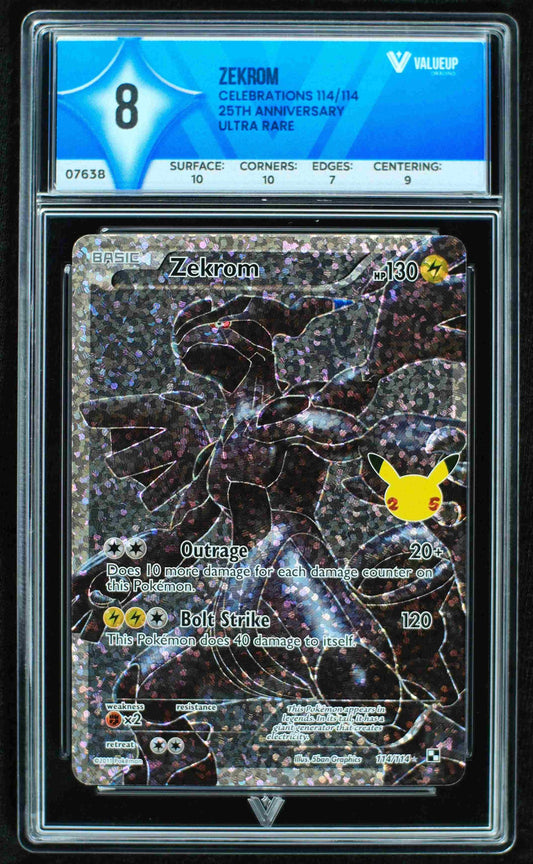 Grading Card Zekrom