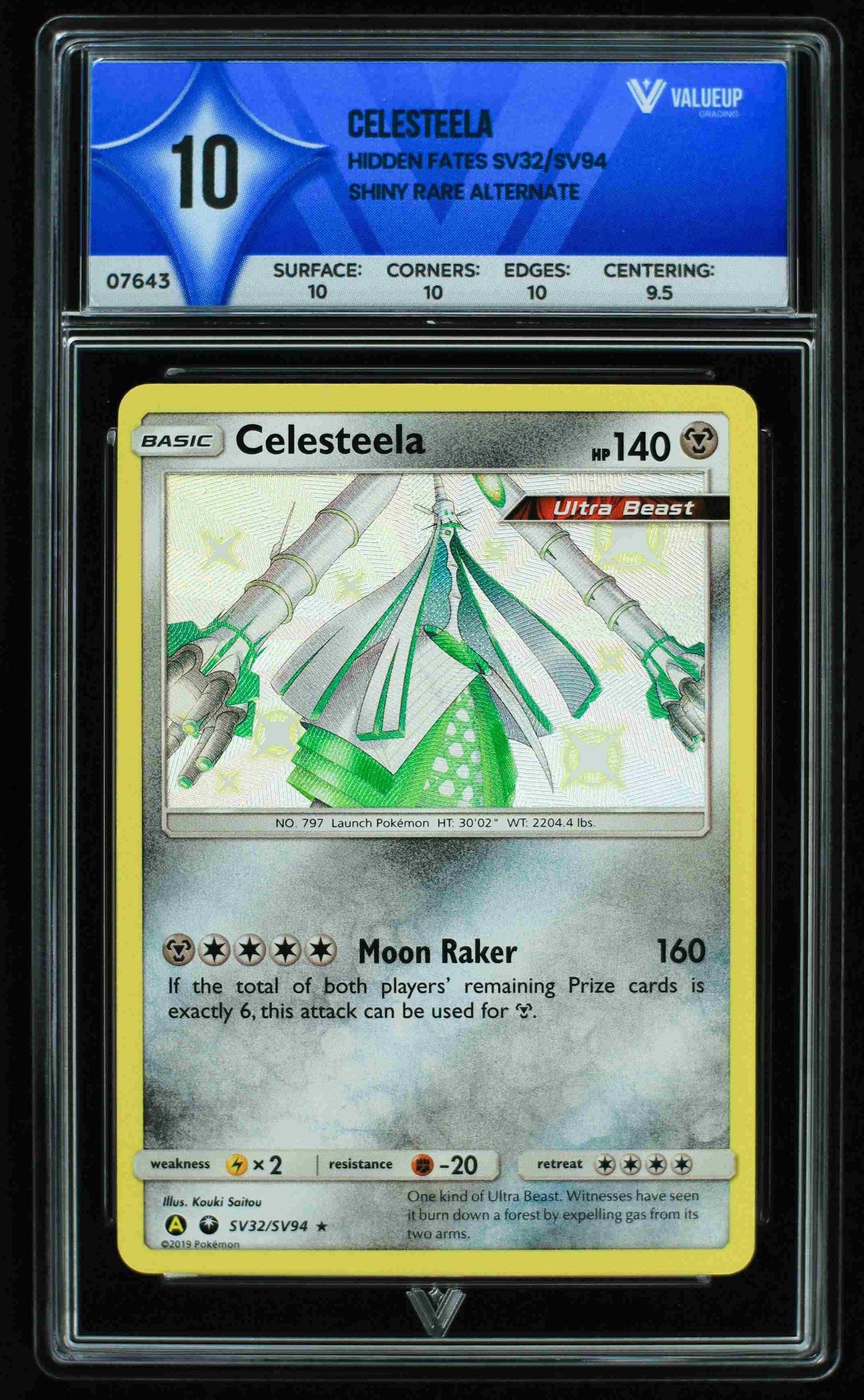 GRADING CARD CELESTEELA
