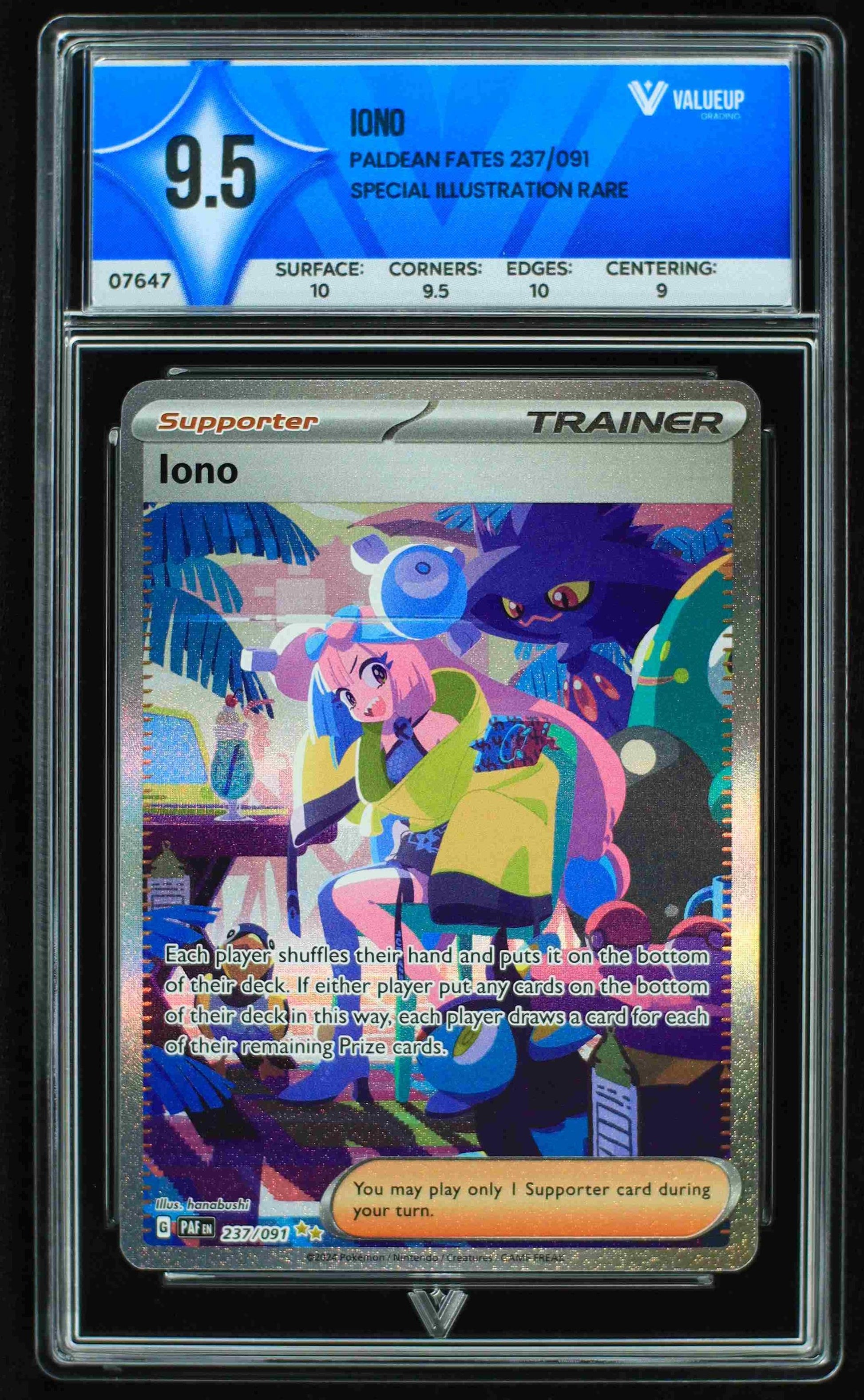 07647 IONO Grading Card