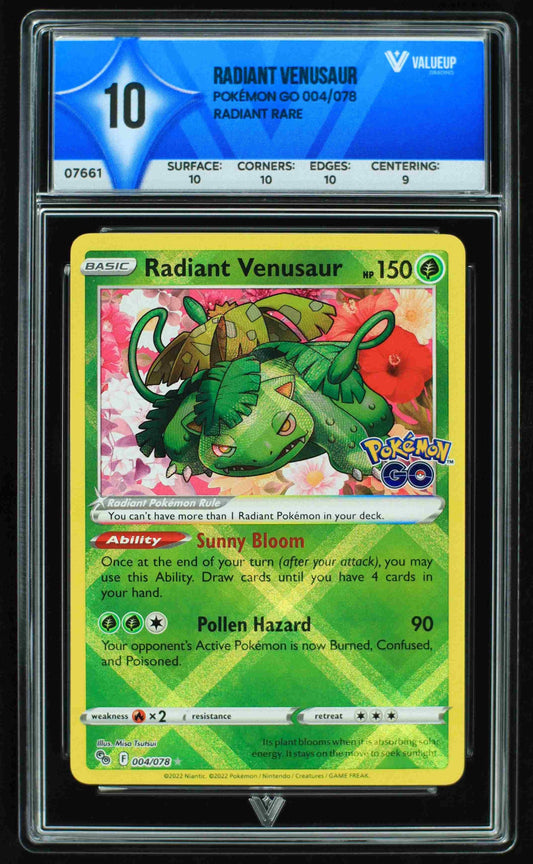 07661 RADIANT VENUSAUR Grading Card