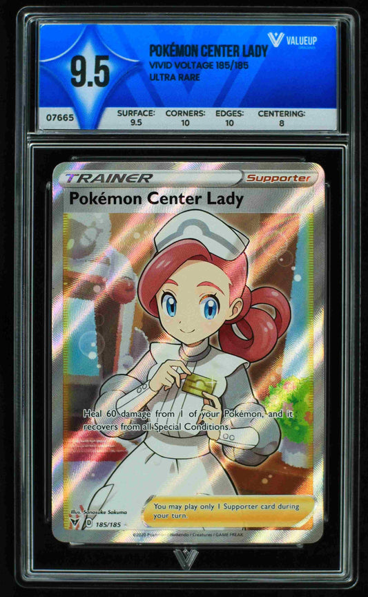 07665 POKÉMON CENTER LADY Grading Card