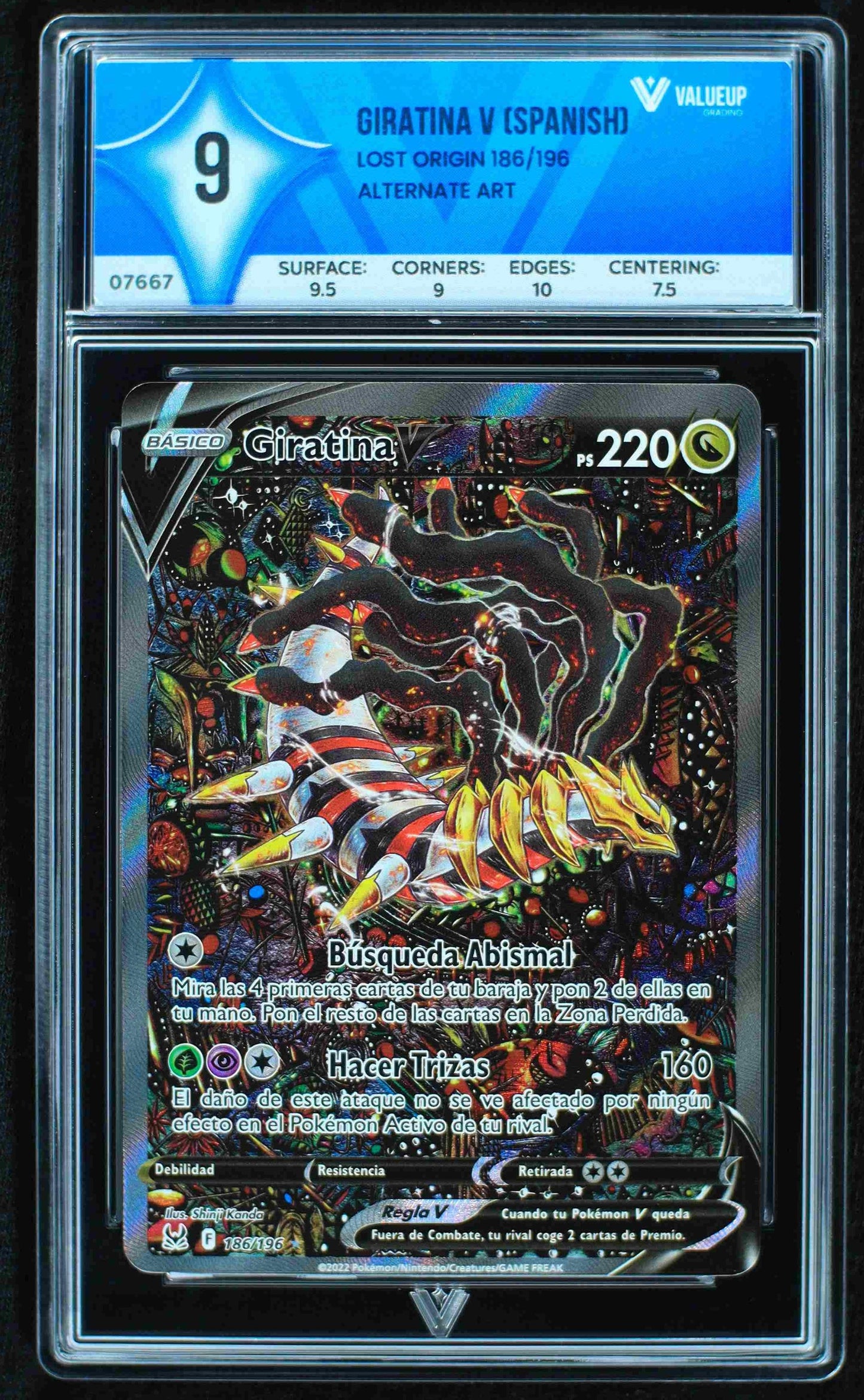 07667 GIRATINA V (SPANISH)
