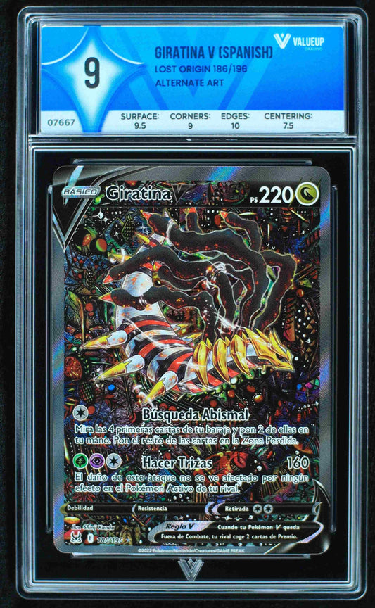 07667 GIRATINA V (SPANISH)
