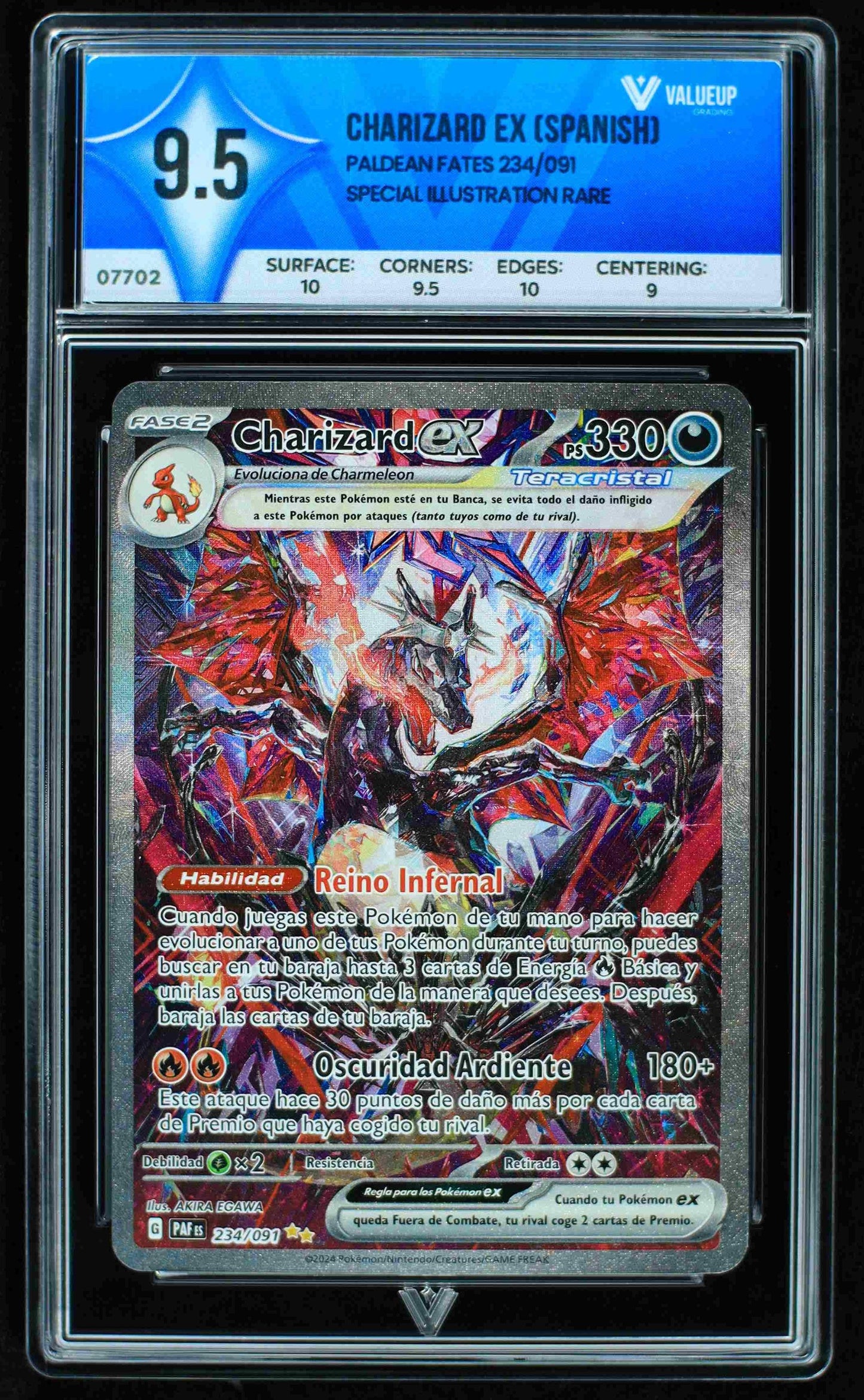 07702 CHARIZARD EX (SPANISH)