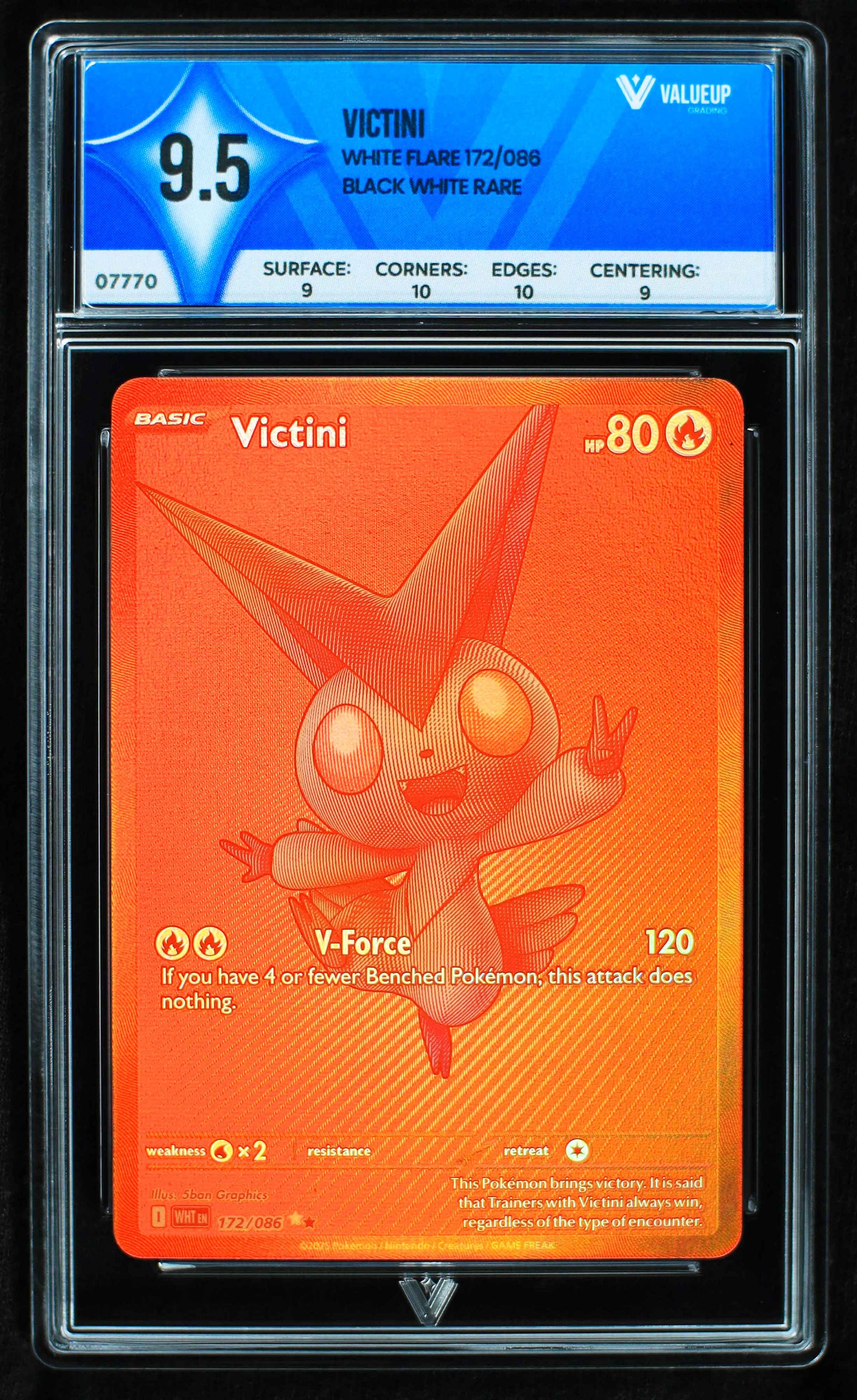 07770 VICTINI Grading Card