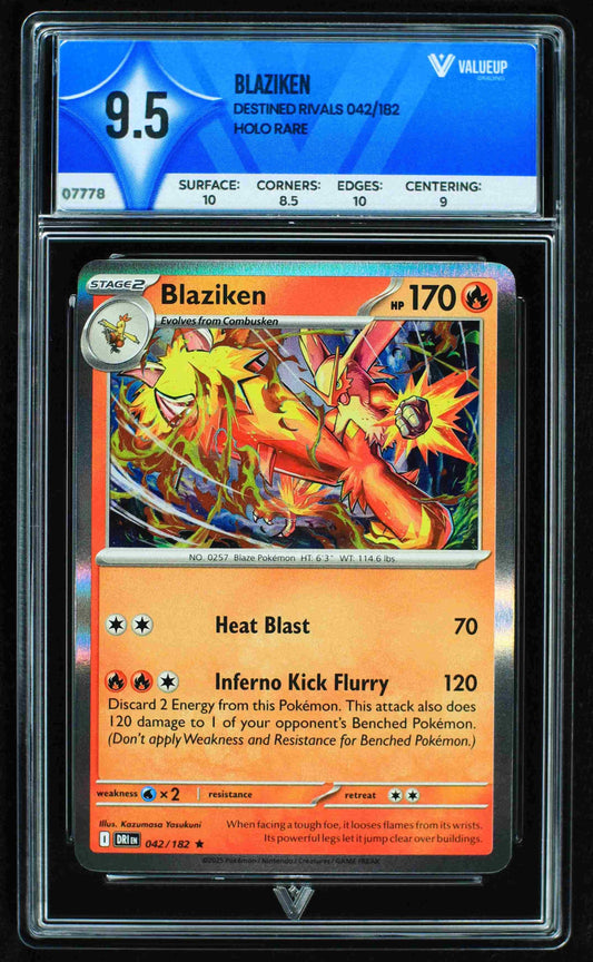 07778 BLAZIKEN Grading Card