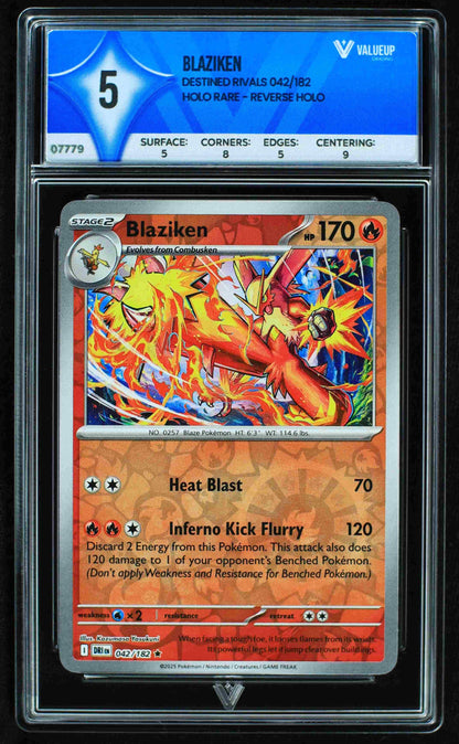 07779 BLAZIKEN Grading Card