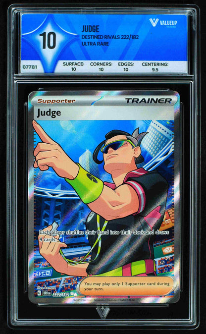 07781 JUDGE Grading Card