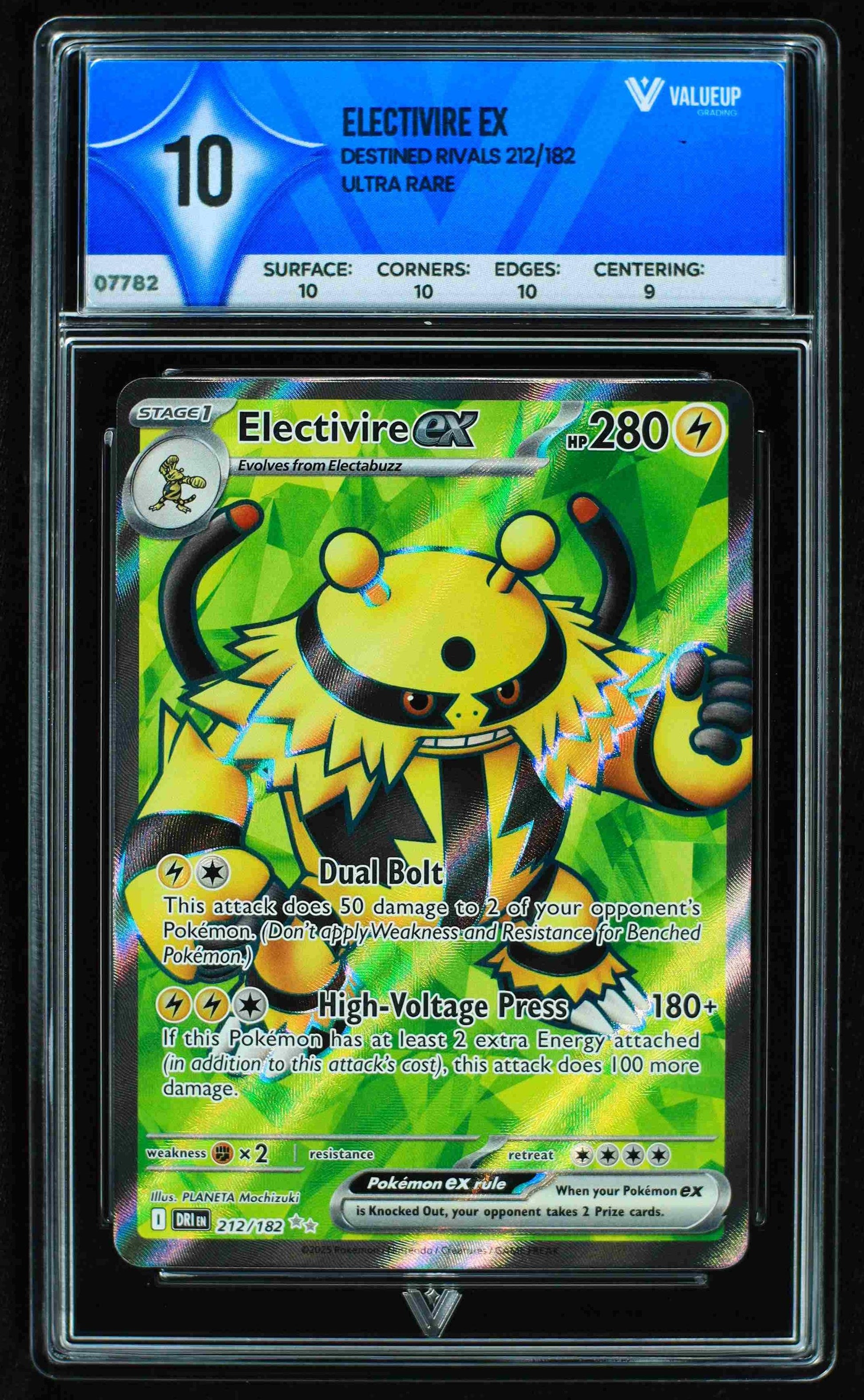 07782 ELECTIVIRE EX Grading Card