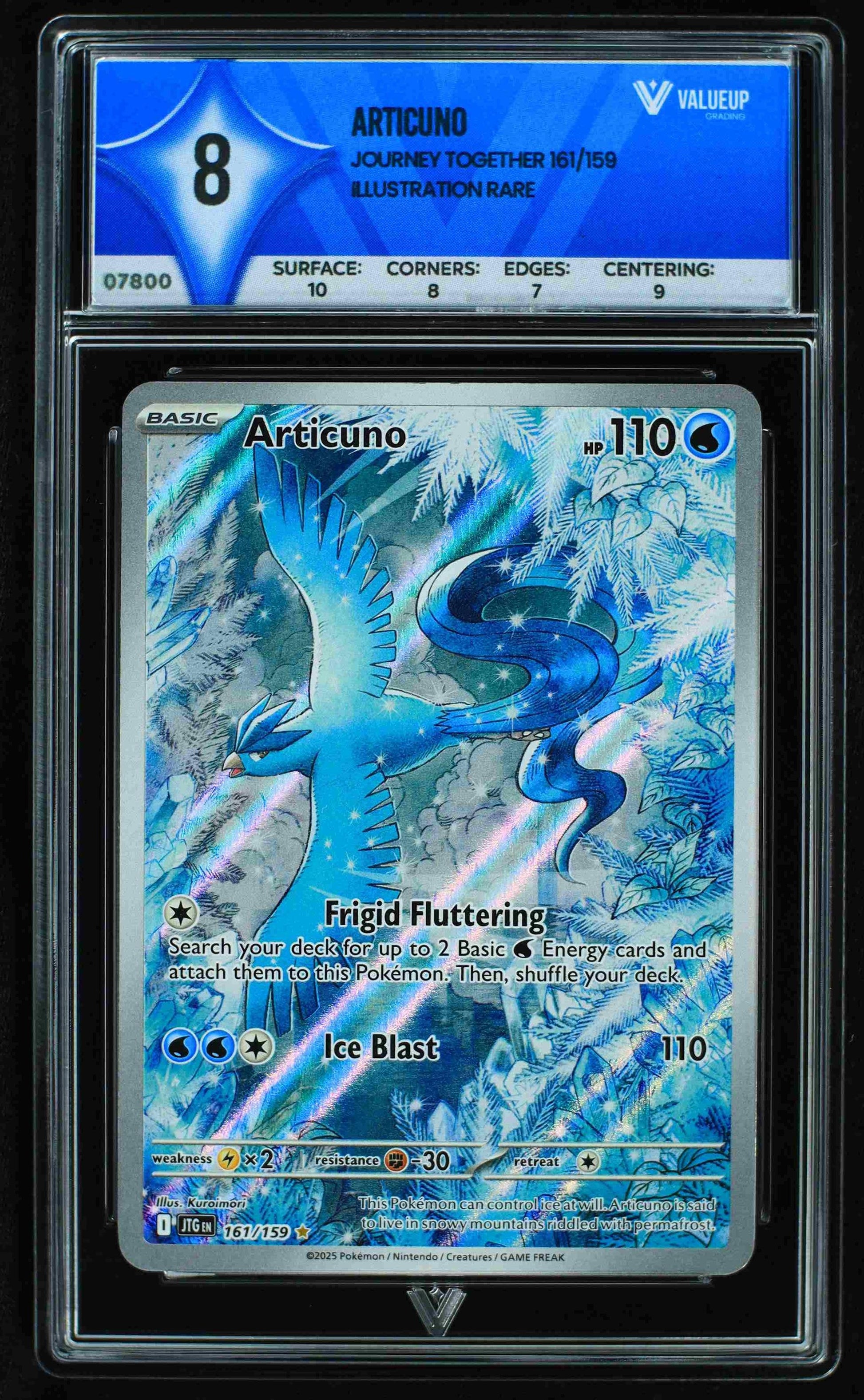 07800 ARTICUNO Grading Card