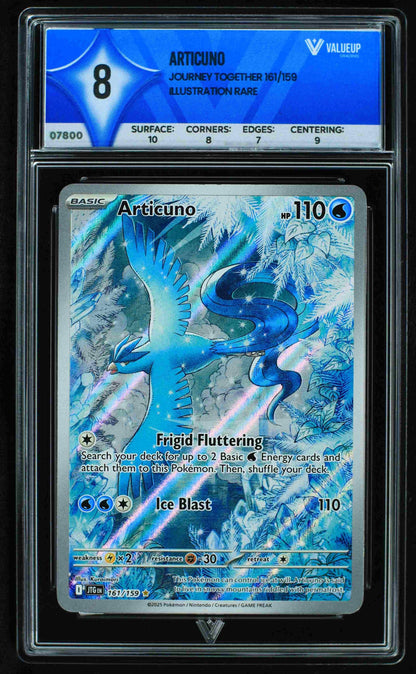 07800 ARTICUNO Grading Card