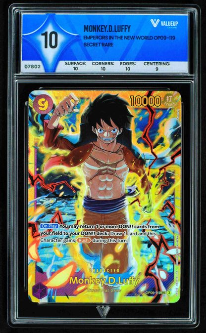 07802 MONKEY.D.LUFFY Grading Card