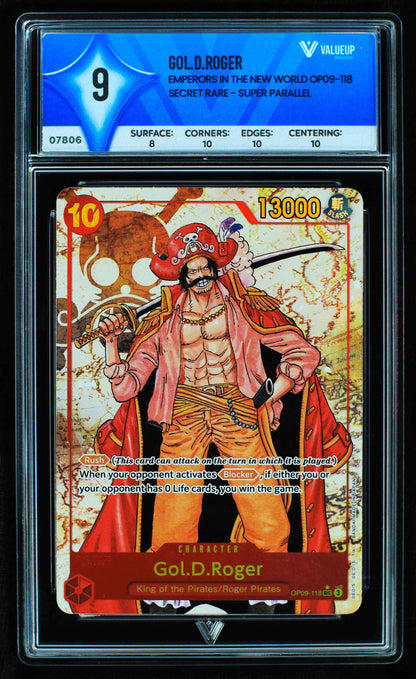 07806 GOL.D.ROGER Grading Card