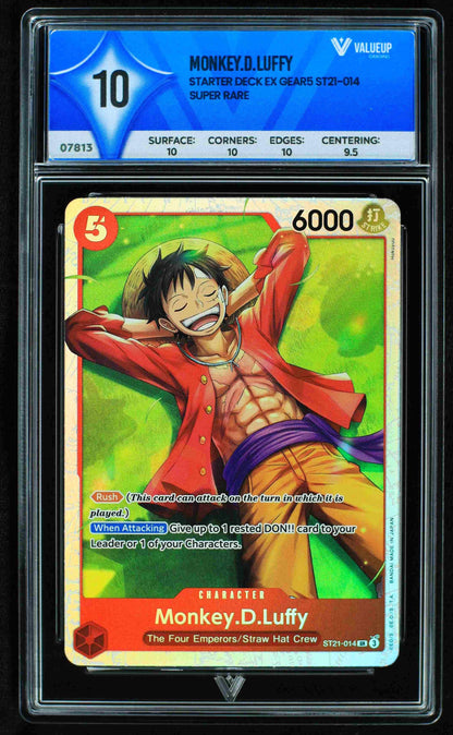 07813 MONKEY.D.LUFFY Grading Card