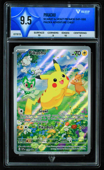 07815 PIKACHU Grading Card