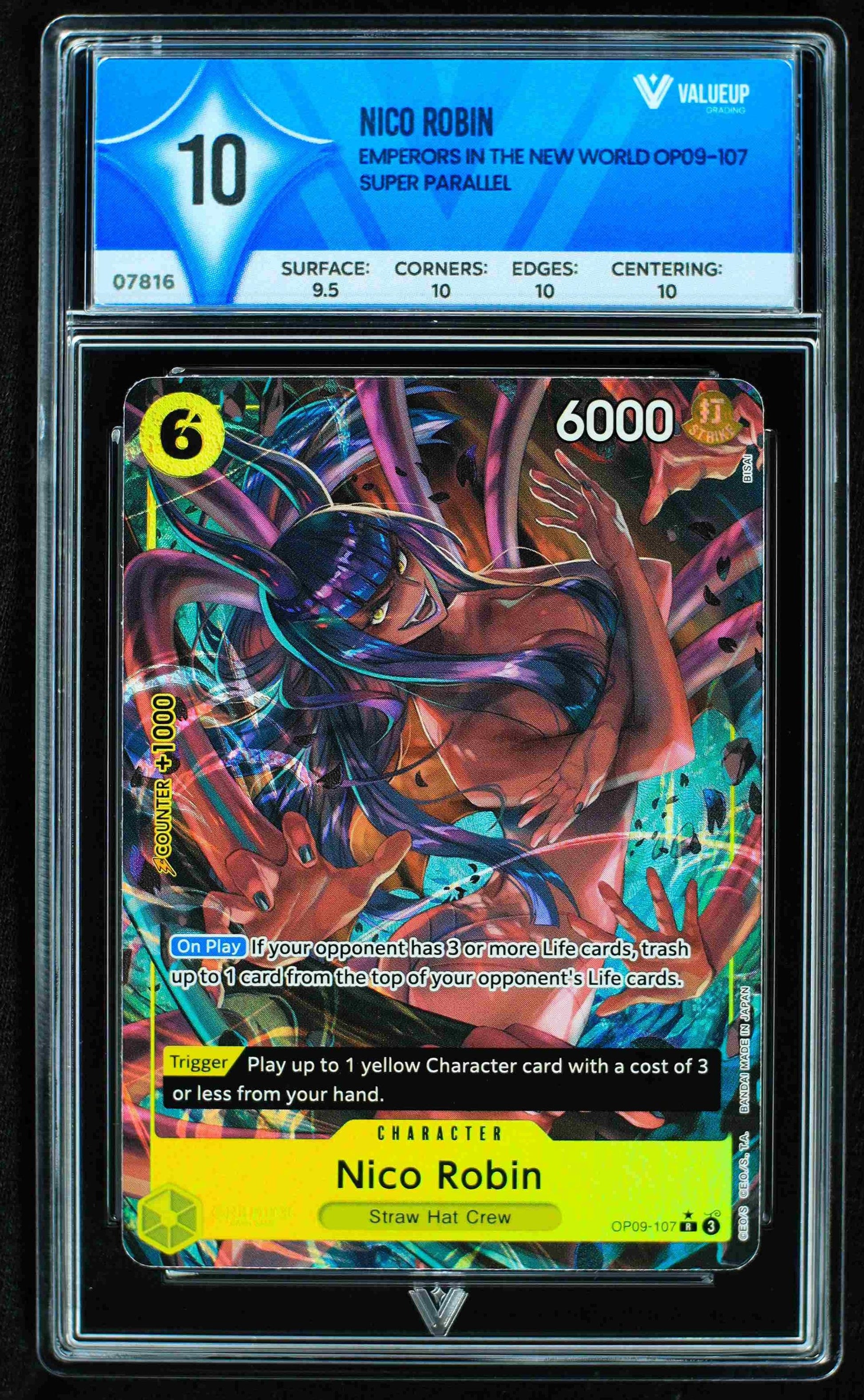 07816 NICO ROBIN Grading Card