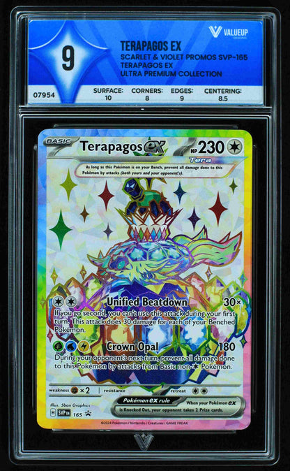 07954 TERAPAGOS EX Grading Card