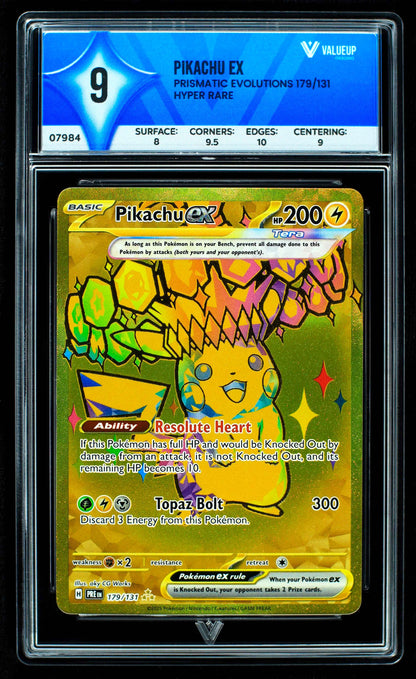 07984 PIKACHU EX Grading Card