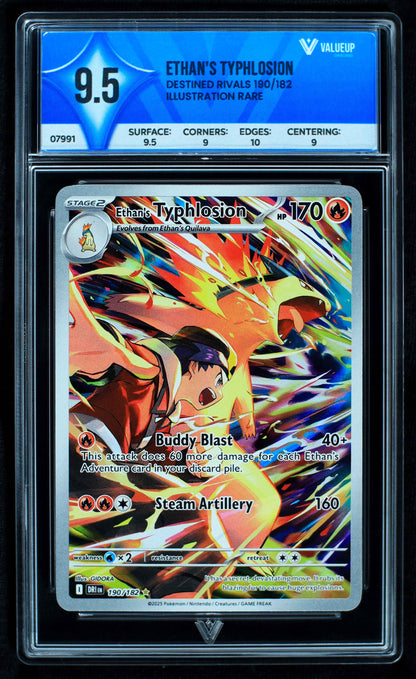 07991 ETHAN'S TYPHLOSION Grading Card