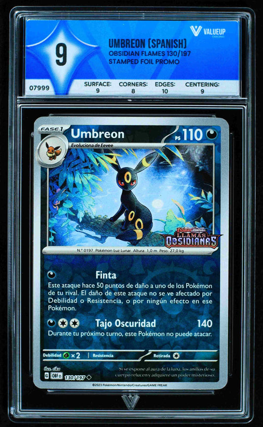 07999 UMBREON (SPANISH) Grading Card