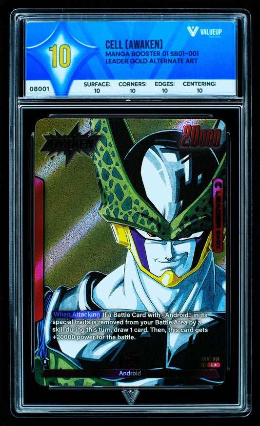 08001 CELL (AWAKEN) Grading Card