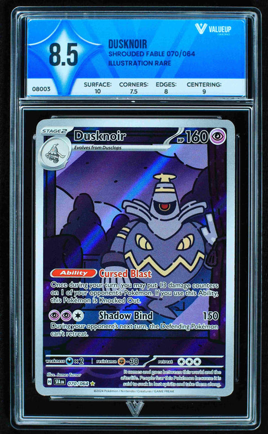 08003 DUSKNOIR Grading Card