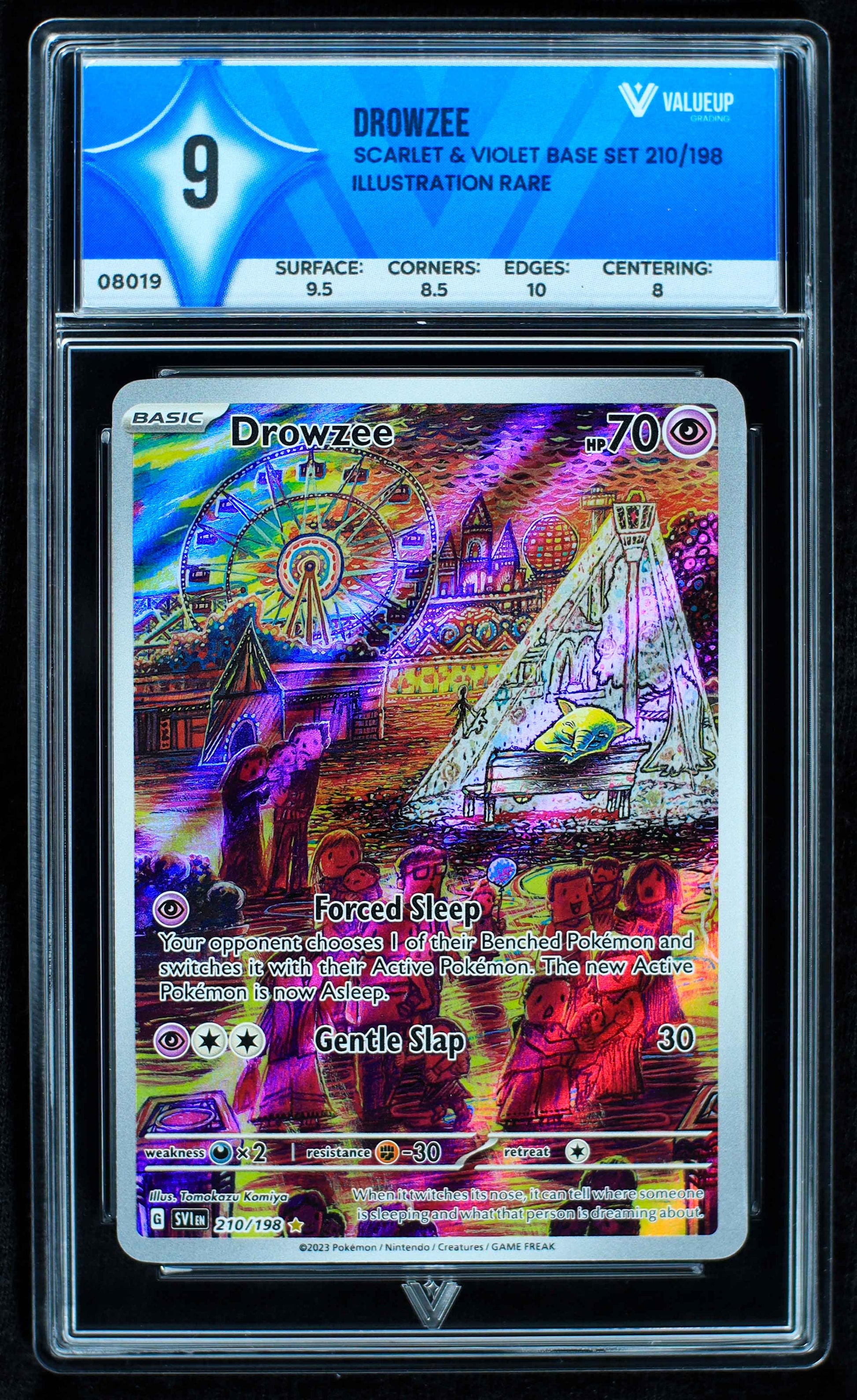 08019 DROWZEE Grading Card