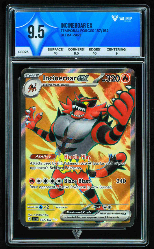 08023 INCINEROAR EX Grading Card