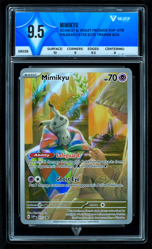 08028 MIMIKYU Grading Card