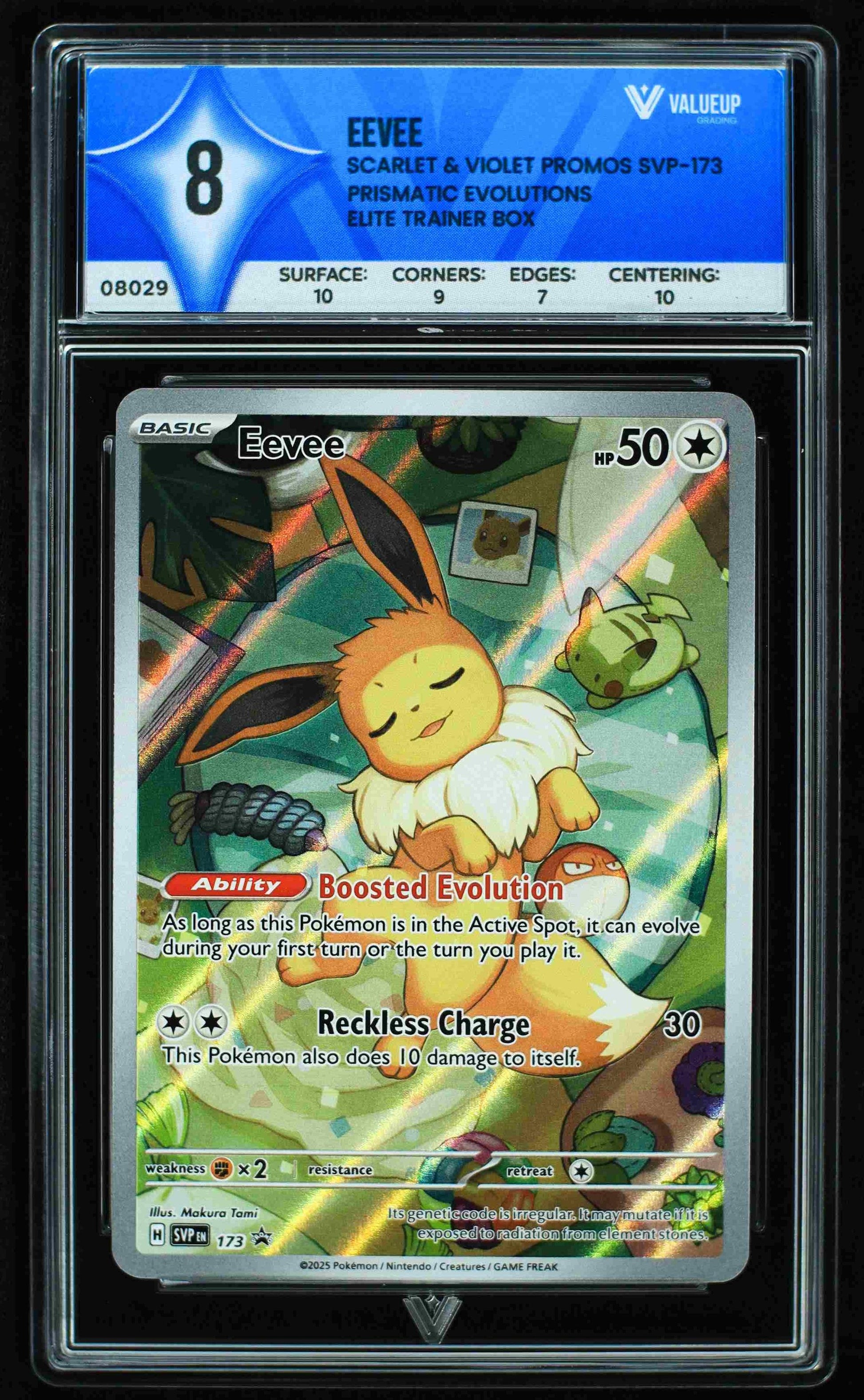 08029 EEVEE Grading Card