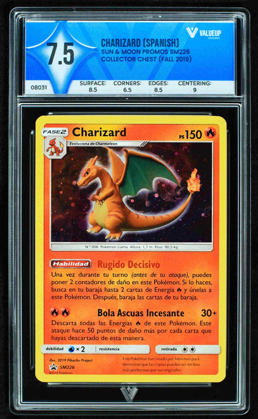 08031 CHARIZARD (SPANISH) Grading Card