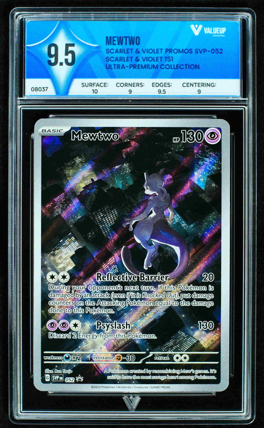08037 MEWTWO Grading Card