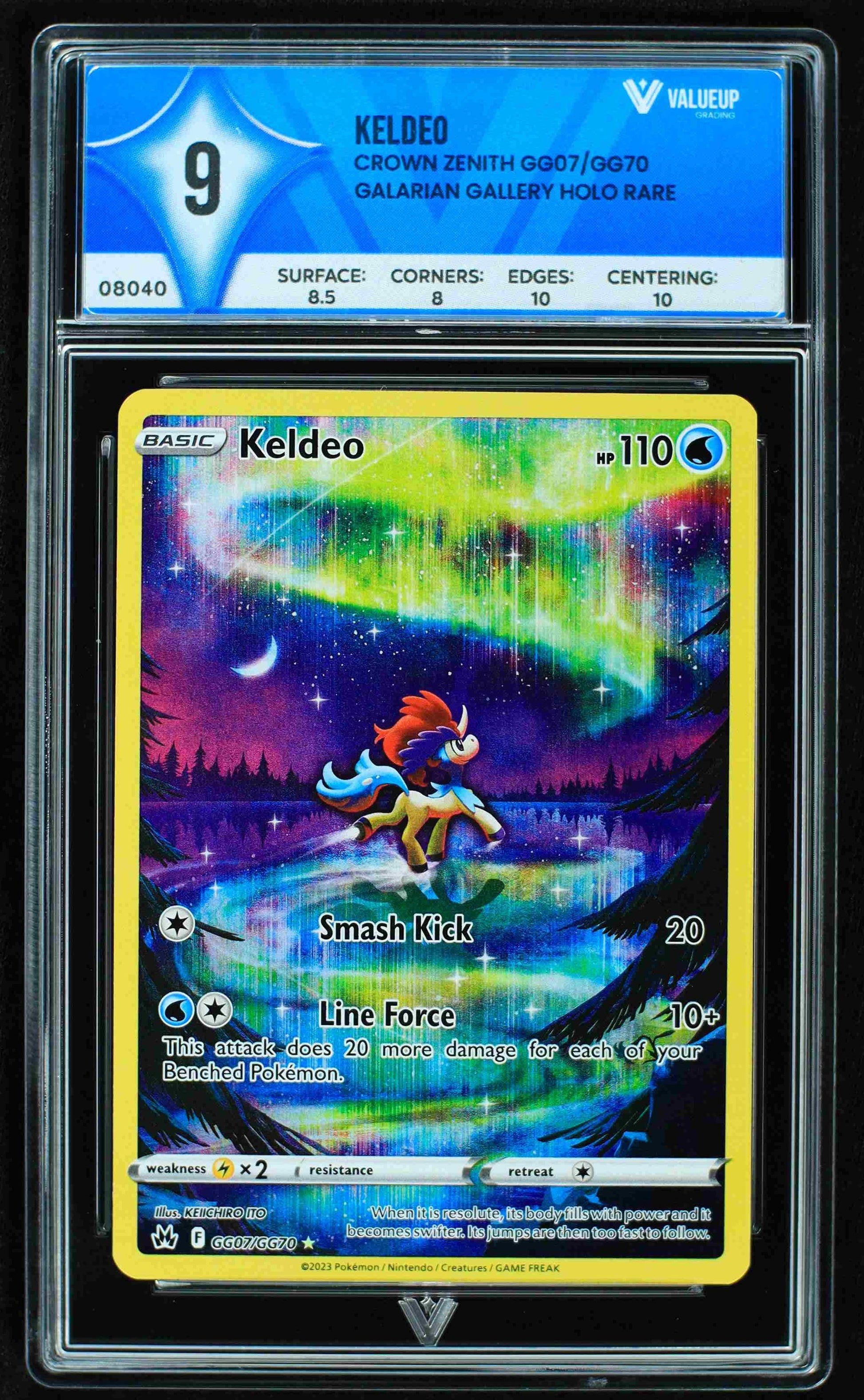 08040 KALDEO Grading Card