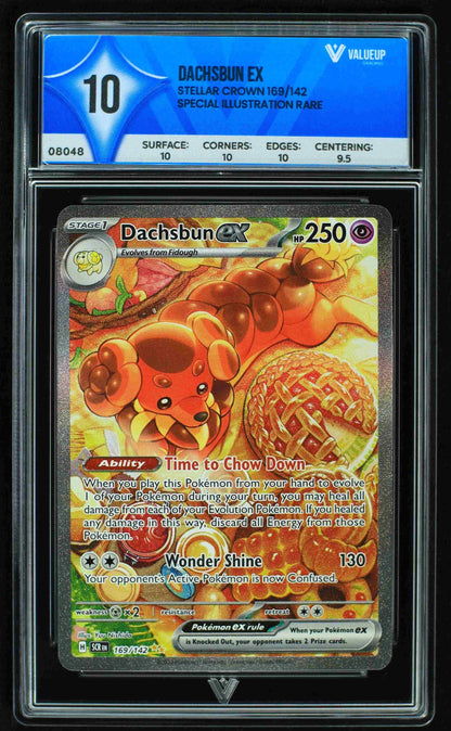 08048 DACHSBUN EX Grading Card