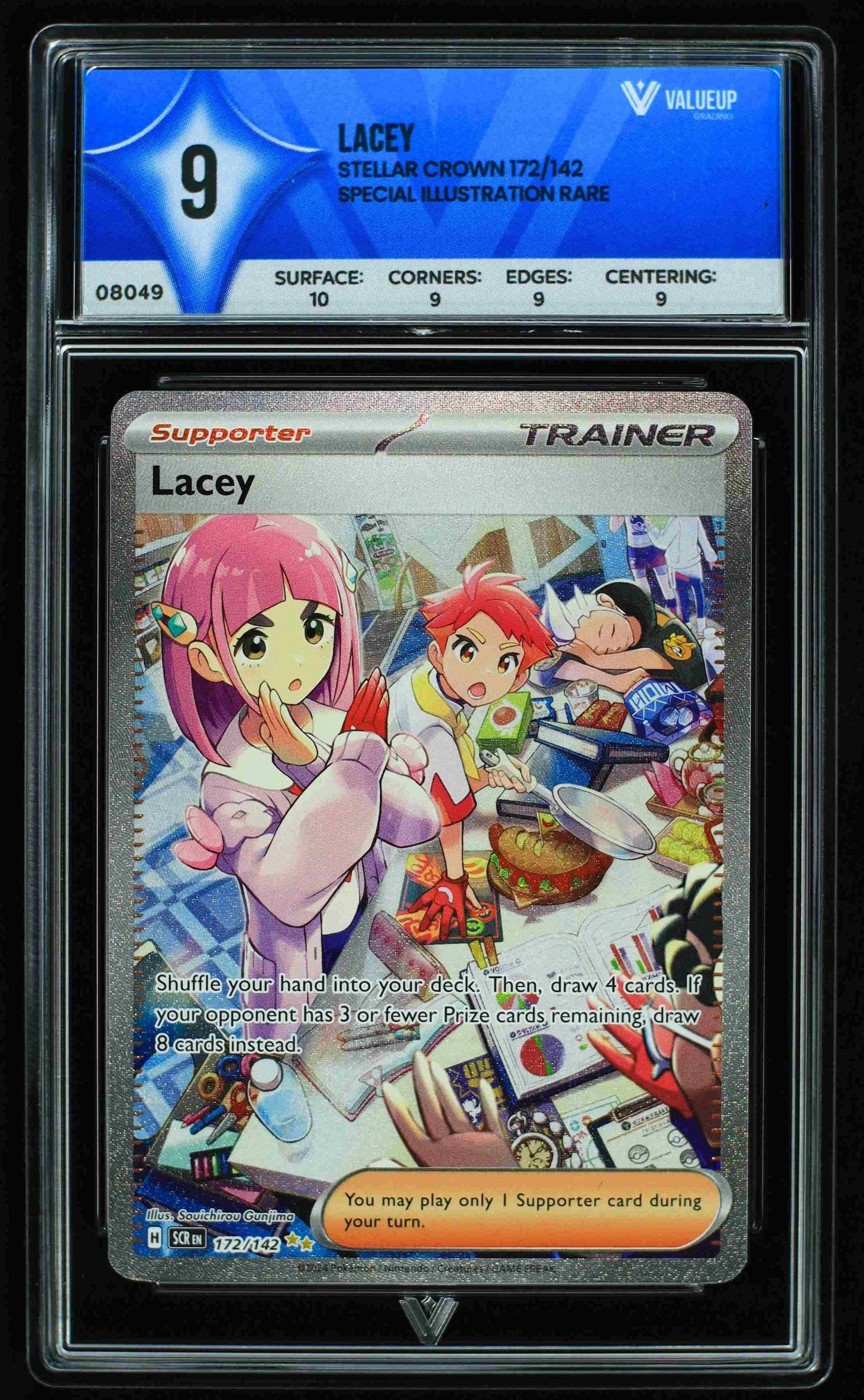 08049 LACEY Grading Card