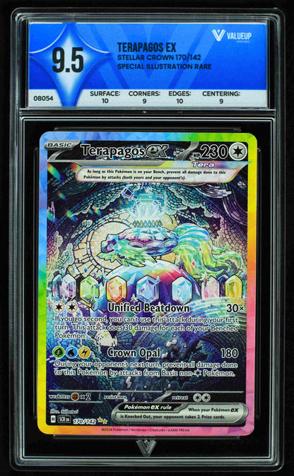 08054 TERAPAGOS EX Grading Card