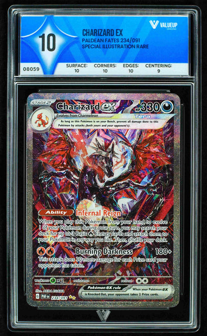 08059 CHARIZARD EX Grading Card