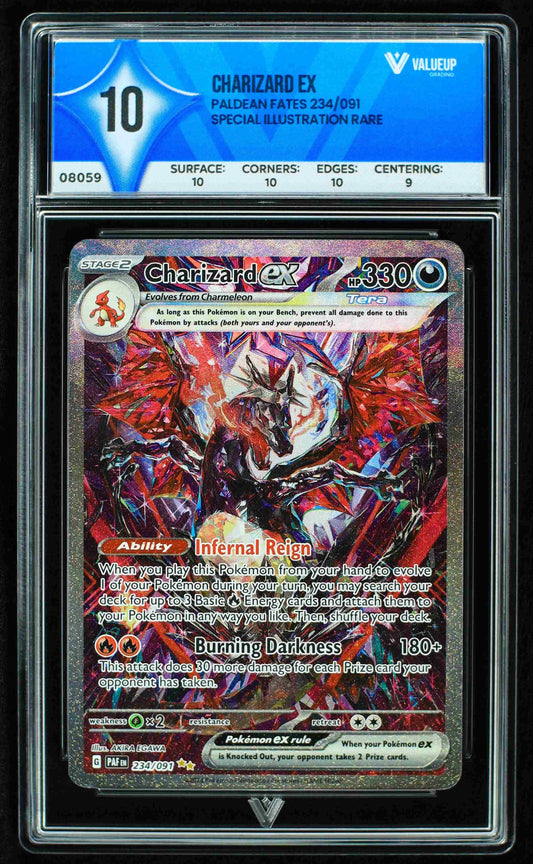 08059 CHARIZARD EX Grading Card