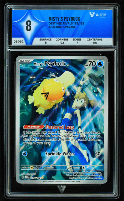 08062 MISTY'S PSYDUCK Grading Card