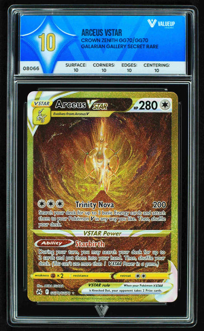 08066 ARCEUS VSTAR Grading Card