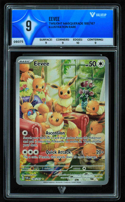 08075 EEVEE Grading Card