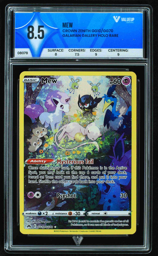 08078 MEW Grading Card