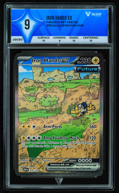 08080 IRON HANDS EX Grading Card