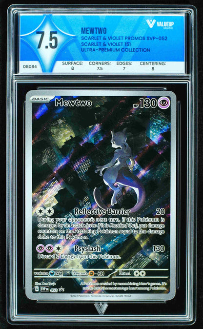 08084 MEWTWO Grading Card