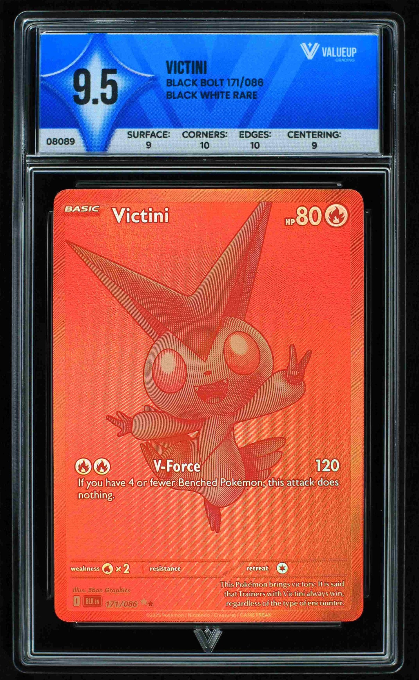 08089 VICTINI Grading Card
