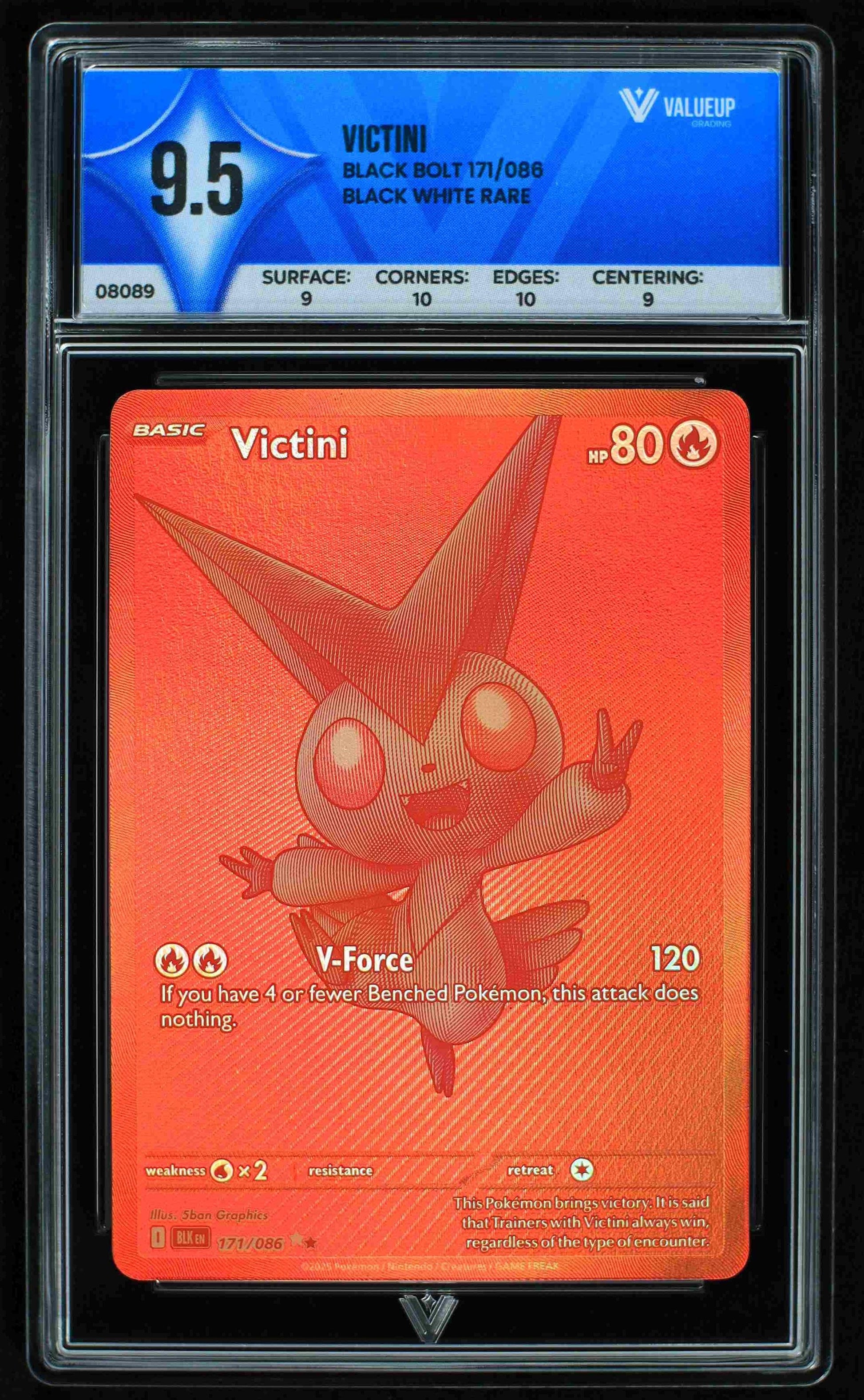 08089 VICTINI Grading Card