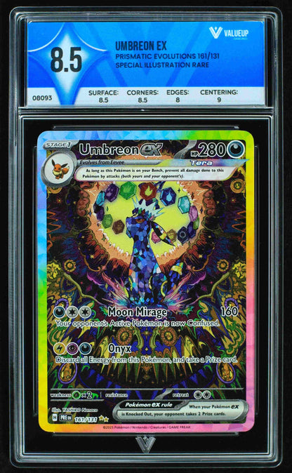08093 UMBREON EX Grading Card