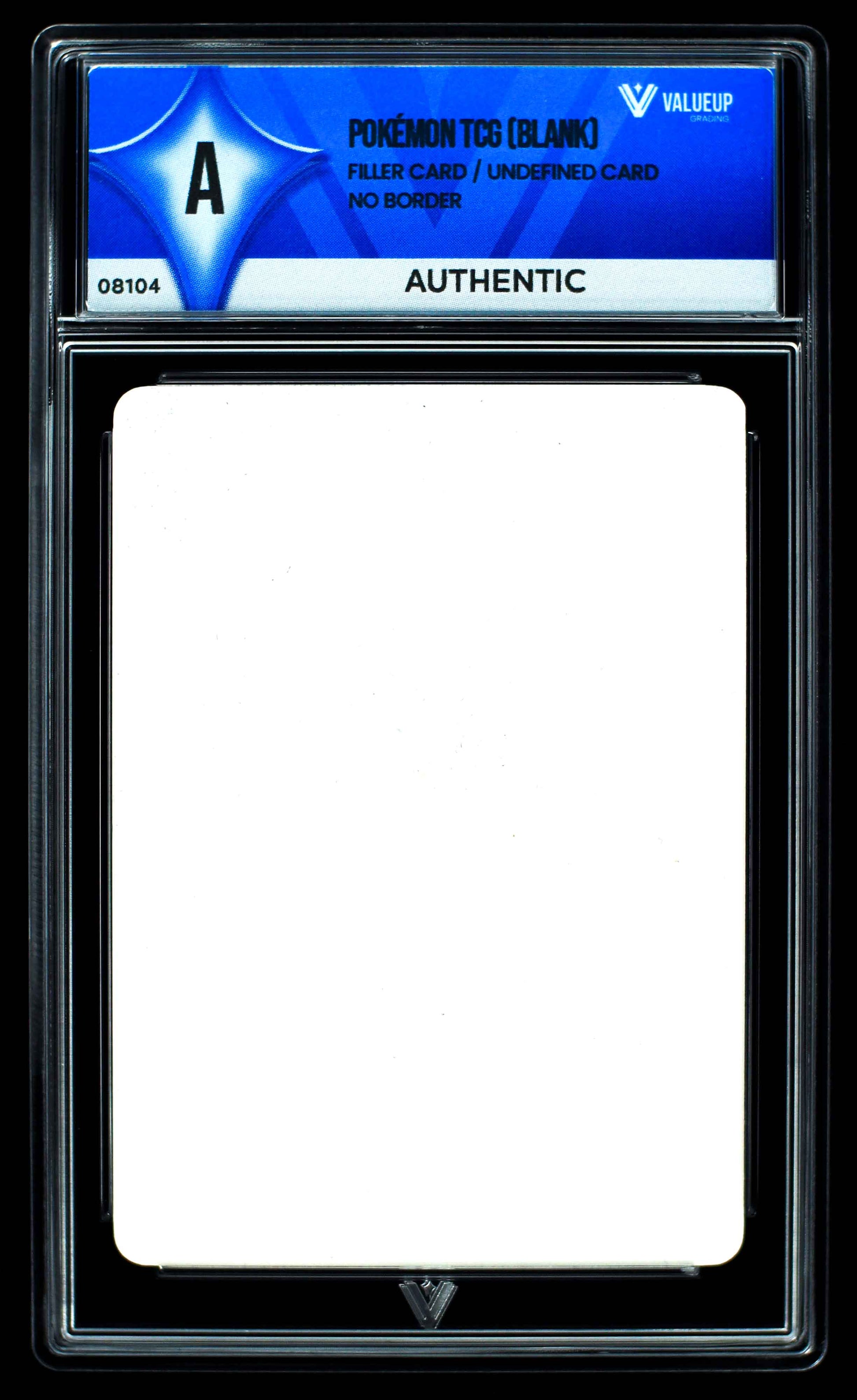 08104 POKEMON TCG (BLANK) Grading Card