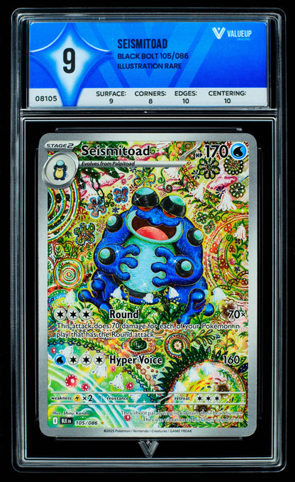 08105 SEISMITOAD Grading Card